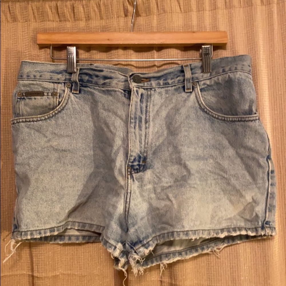 Vintage Calvin Klein Lightwash Denim Jean Shorts